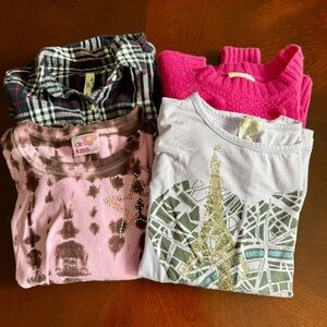 Mixed Brands Crewcuts Sweater Long Sleeve Bundle Sz8